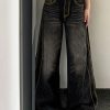 Denim fashion long pants sexy straight jeans for women
