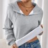 Zip thick hooded European style cardigans hoodie