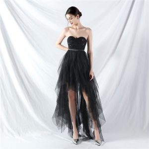 Gauze splice colors dress sequins wrapped chest formal dress