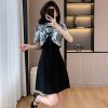Summer sling jacket dress 2pcs set